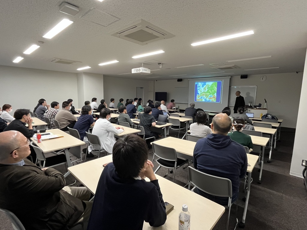 大学院講義 Prof. Lars-Arendt Nielsen来日