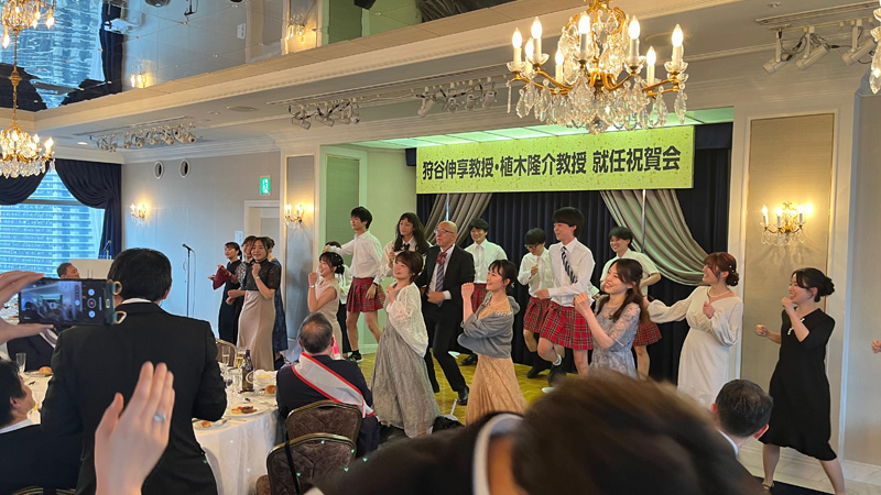 狩谷伸享 教授・植木隆介 教授 就任祝賀会