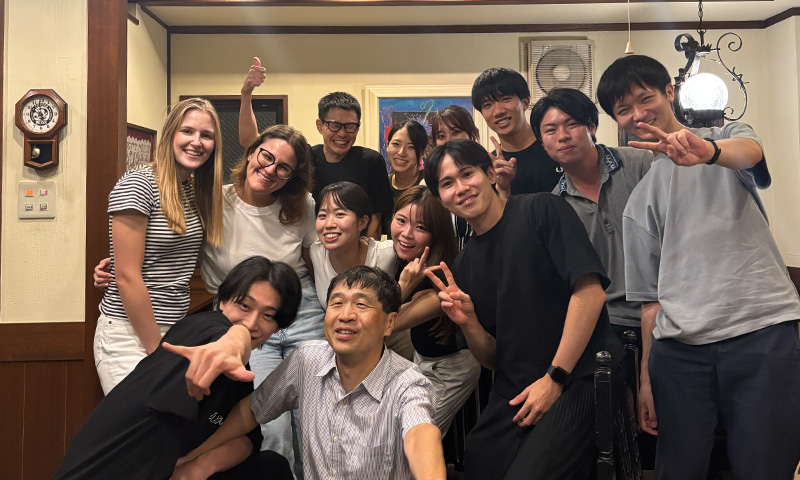 クロアチア留学生送別会＆研修医お疲れさま会