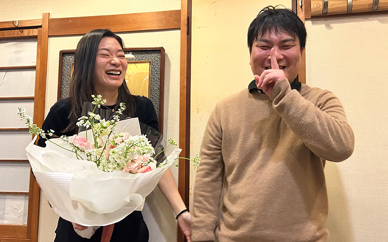 佐伯先生、高橋先生 送別会