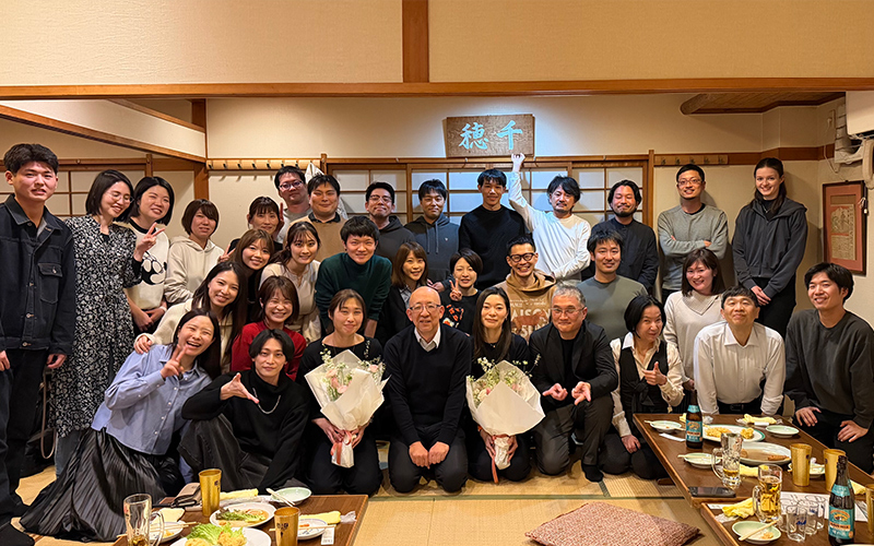 佐伯先生、高橋先生 送別会