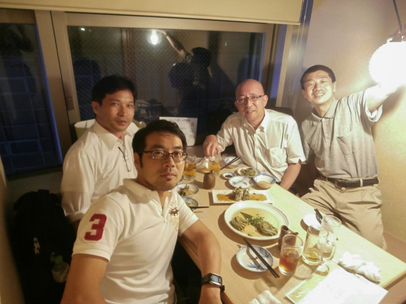 安原先生との食事会